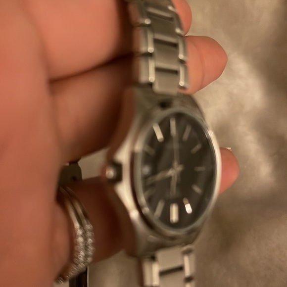 **SOLD ELSEWHERE** Casio - (Quartz) Silver Watch w/ Black Face - Picture 10 of 12